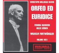 Christoph Willibald Orfeo Ed Eurydice (Furtwangler, La Scala, Barbieri, G (CD)
