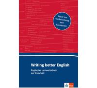 Christoph Wurm Rolf Giese Ec Writing better English: Lernwortschatz (Tascabile)