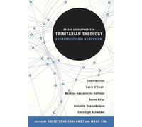 Christophe Chalamet Recent Developments in Trinitarian Theology (Tascabile)