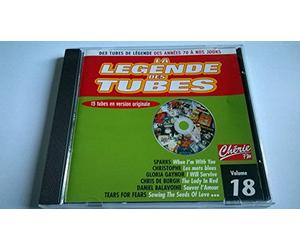 CHRISTOPHE-CHRIS DE BURGH-DANIEL BALAVOINE-DENNIS EDWARDS GRACE JONES-TEARS FORB FEARS-PAULINE ESTER-PINO D'ANGIO-PATRICK JUVET-GLORIA GAYNOR-EVELYN THOMAS-SPARKS-THE KINGSMEN-GERARD BLANCHARD-RAFT - LA LEGENDE DES TUBES - VOL 18