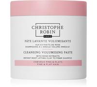 Christophe Robin Cleansing Volumizing Paste with Rose Extract shampoo esfoliante per il volume dei capelli 250 ml