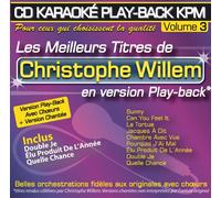 Christophe Willem - CD KARAOKE PLAY-BACK KPM VOL.03 "Christophe Willem"