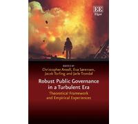 Christopher Ansel Robust Public Governance in a Turbulent Er (Copertina rigida)