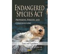 Christopher C Marrone Endangered Species Act (Copertina rigida)