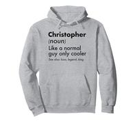 Christopher Come Un Ragazzo Normale Solo Cooler Legend King First Felpa con Cappuccio
