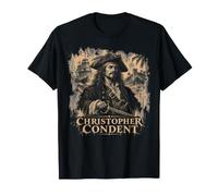 Christopher Condent Pirate Captain Sea Storia Maglietta