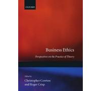 Christopher Cowton Business Ethics (Copertina rigida)