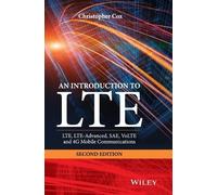 Christopher Cox An Introduction to LTE (Copertina rigida)