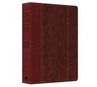 Christopher D Hudson Large Print Study Bible-KJV (Rilegato in ecopelle)