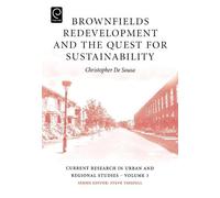 Christopher de Brownfields Redevelopment and the Quest for S (Copertina rigida)