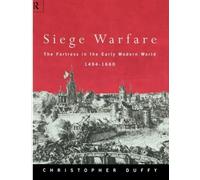 Christopher Duffy Siege Warfare (Tascabile)