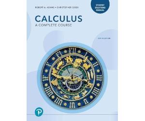 Christopher Essex Robert Adams Student Solutions Manual for Calculus (Tascabile)