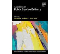 Christopher G. Reddick Handbook of Public Service Delivery (Copertina rigida)