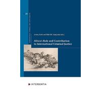 Christopher Gev Africa's Role and Contribution to International Crim (Tascabile)