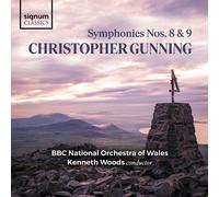 Christopher Gunning Christopher Gunning: Symphonies Nos. 8 & 9 (CD) Album