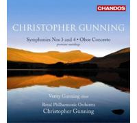 Christopher Gunning Symphonies Nos. 3 and 4/Oboe Concerto (CD) Album