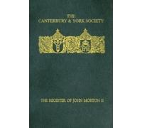 Christopher Har The Register of John Morton, Archbishop of Ca (Copertina rigida)