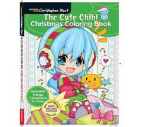 Christopher Hart Cute Chibi Christmas Coloring Book, The (Tascabile)