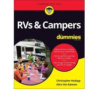 Christopher Hodapp Alice Von Kannon RVs & Campers For Dummies (Tascabile)
