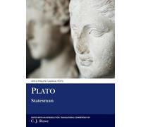 Christopher J. Rowe Plato: Statesman (Tascabile) Aris & Phillips Classical Texts