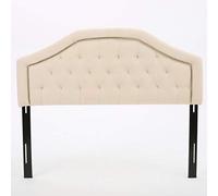 Christopher Knight Home Killian Headboard - Fully Upholstered, Queen/Full, Beige