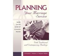 Christopher L. Webber Margaret Webber Planning Your Marriage Service (Tascabile)