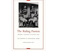 Christopher Lane The Ruling Passion (Copertina rigida)