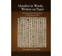 Christopher M. B. Nugent Manifest in Words, Written on Paper (Copertina rigida)