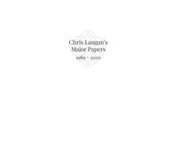 Christopher Michael Langan Chris Langan's Major Papers 1989 - 2020 (Tascabile)