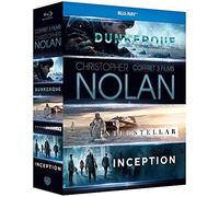 Christopher nolan - coffret 3 films : inception + interstellar + dunkerque