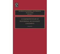 Christopher Pat Comparative Study of Professional Accountants (Copertina rigida)