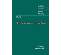 Christopher Rowe Plato: Theaetetus and Sophist (Tascabile)