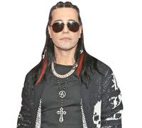 Christopher Sarantakos (Black Outfit) Half Body Buddy Cutout