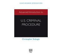 Christopher Slob Advanced Introduction to U.S. Criminal Proce (Copertina rigida)