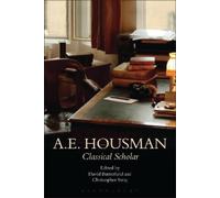 Christopher Stray A.E. Housman (Tascabile)