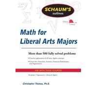 Christopher Tho Schaum's Outline of Mathematics for Liberal Arts Maj (Tascabile)