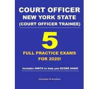Christopher W B Court Officer New York State (Court Officer-Trainee) (Tascabile)