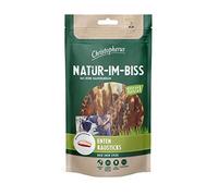 Christopherus Bacchette da masticare per cani con anatre essiccate ad aria calda, 70 g