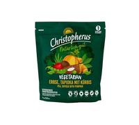 Christopherus - Cibo Secco Vegetariano per Cani Adulti, 1 kg, | Senza cereali, con piselli, tapioca e zucca, ideale per allergie e intolleranze, con proteine di soia fermentate, sostenibile