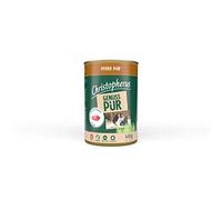 Christopherus PUR, cavallo, cibo completo per cani, cibo umido, 6 x 400 g