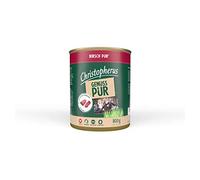 Christopherus PUR, cervo, cibo completo per cani, cibo umido, 6 x 800 g