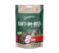 Christopherus - Snack Morbidi per Cani, Manzo, 125 g | Facilmente digeribili, ipoallergenici, a basso contenuto di grassi, senza zucchero, senza cereali, perfetti come spuntino