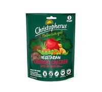 Christopherus Vegetariano - Snack croccante - mela con lenticchie, 125 g