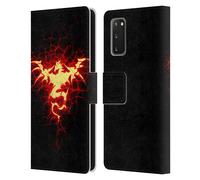 CHRISTOS KARAPANOS DRAGONI CUSTODIA COVER A PORTAFOGLIO PER SAMSUNG TELEFONI 1