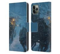 CHRISTOS KARAPANOS ORE BUIE CUSTODIA COVER PORTAFOGLIO IN PELLE PER APPLE iPHONE