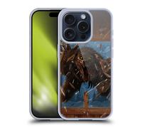 CHRISTOS KARAPANOS ORRORE 3 CUSTODIA COVER MORBIDA IN GEL PER APPLE iPHONE