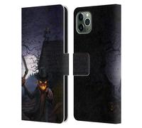 CHRISTOS KARAPANOS ORRORE 3 CUSTODIA COVER PORTAFOGLIO IN PELLE PER APPLE iPHONE