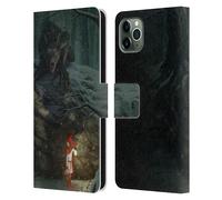 CHRISTOS KARAPANOS ORRORE 3 CUSTODIA COVER PORTAFOGLIO IN PELLE PER APPLE iPHONE