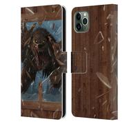 CHRISTOS KARAPANOS ORRORE 3 CUSTODIA COVER PORTAFOGLIO IN PELLE PER APPLE iPHONE