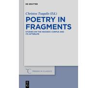 Christos Tsagalis Poetry in Fragments (Copertina rigida)